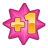 Plus spin symbol