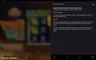 Info / About screen