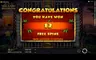 Free spins screen