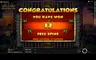 Free spins screen