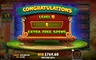 Free spins screen