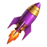 Purple rocket