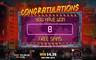 Free spins screen