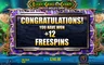 Free spins screen