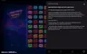 Info / About screen