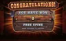 Free spins screen