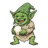 Goblin in a green cap