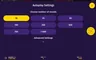 Autoplay settings