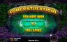 Free spins screen