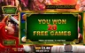 Free spins screen