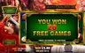 Free spins screen