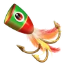 Fishing lure (feathered jig)