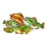 MONEY symbol (bass / fish pile)