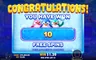 Free spins screen
