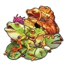 Frogs on Lily Pad