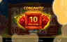 Free spins screen