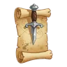 Treasure Map / Dagger Scroll