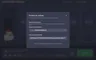 Info / About screen