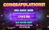 Win screen