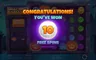Free spins screen