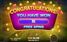 Free spins screen