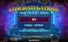 Free spins screen