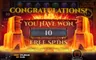 Free spins screen