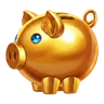 SCATTER (golden piggy bank)