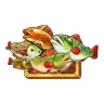 Fish bunch (MONEY symbol)