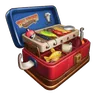 Red tackle box