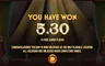 Free spins screen