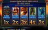 Free spins screen