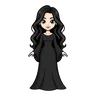 Dark-Haired Woman