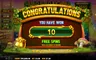 Free spins screen