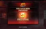 Free spins screen