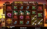 Free spins screen