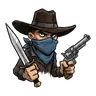 Gang Member - Masked Bandit (Reel 5)
