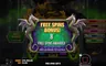 Free spins screen