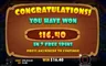 Win screen