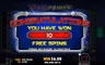Free spins screen