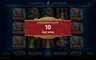Free spins screen