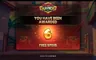 Free spins screen