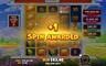 Free spins screen