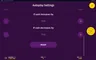 Autoplay settings