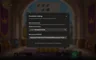 Info / About screen