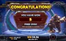 Free spins screen