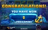 Free spins screen