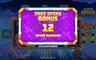 Free spins screen