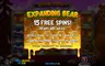 Free spins screen