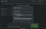 Info / About screen